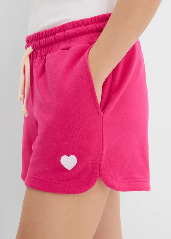 Short sweat 100% coton, bonprix