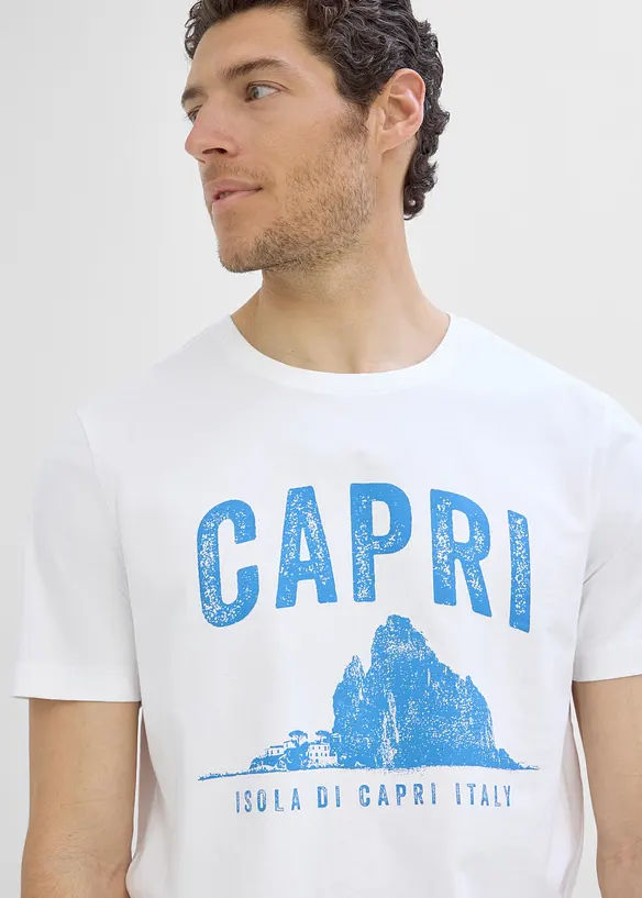 T-Shirt aus reiner Bio-Baumwolle, bonprix