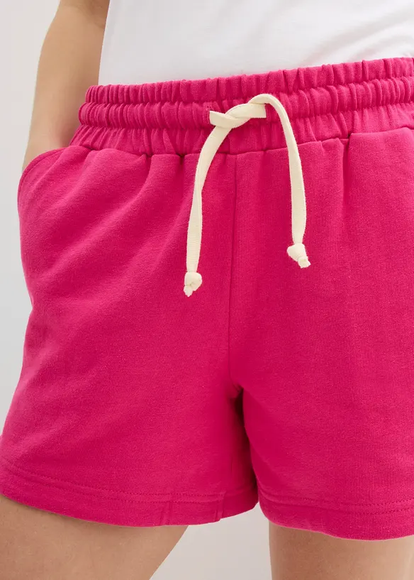 Short sweat 100% coton, bonprix