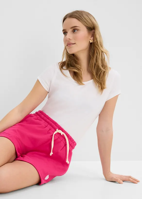 Short sweat 100% coton, bonprix