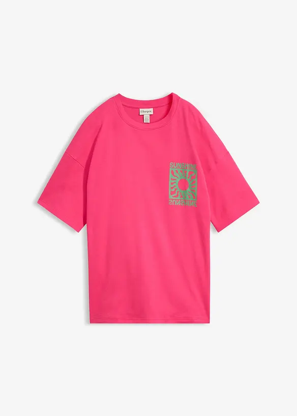 T-shirt oversize 100% coton, bonprix