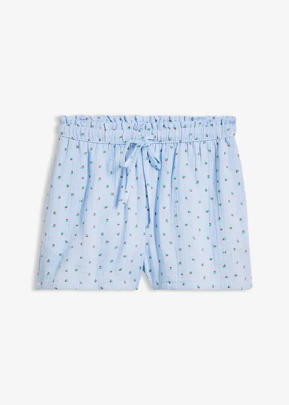 Schlupf-Shorts aus luftigem Musselin, bonprix