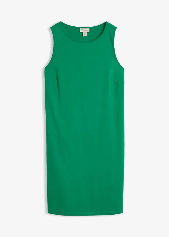 Jerseykleid aus elastischen Bio-Baumwoll-Mix, bonprix