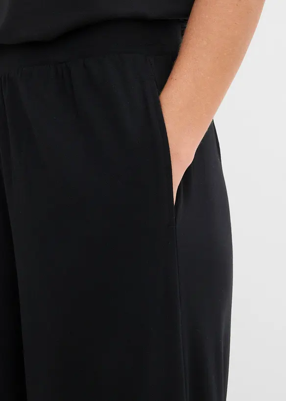 Jersey-Hose aus softem Modal-Mix, bonprix