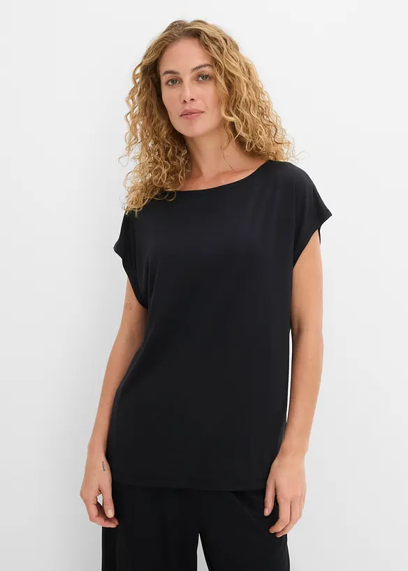 Shirt aus softem Modal-Mix, bonprix