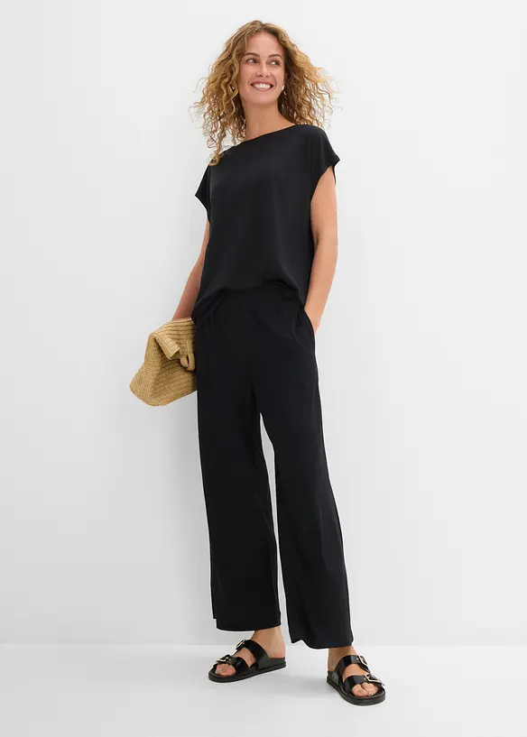 Shirt aus softem Modal-Mix, bonprix