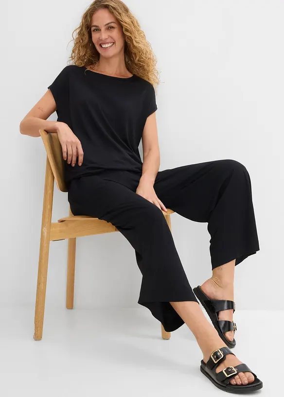 Shirt aus softem Modal-Mix, bonprix