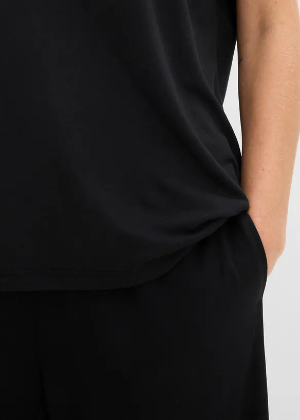 Shirt aus softem Modal-Mix, bonprix