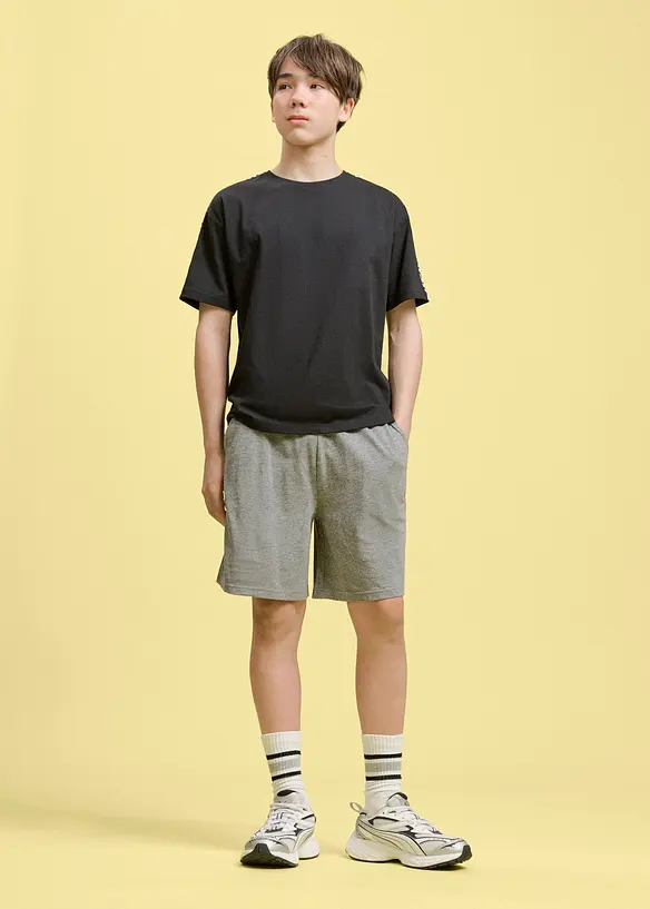 T-Shirt aus reiner Bio Baumwolle (2er Pack), bonprix