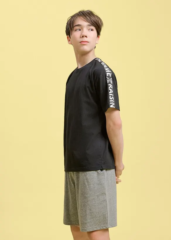 T-Shirt aus reiner Bio Baumwolle (2er Pack), bonprix