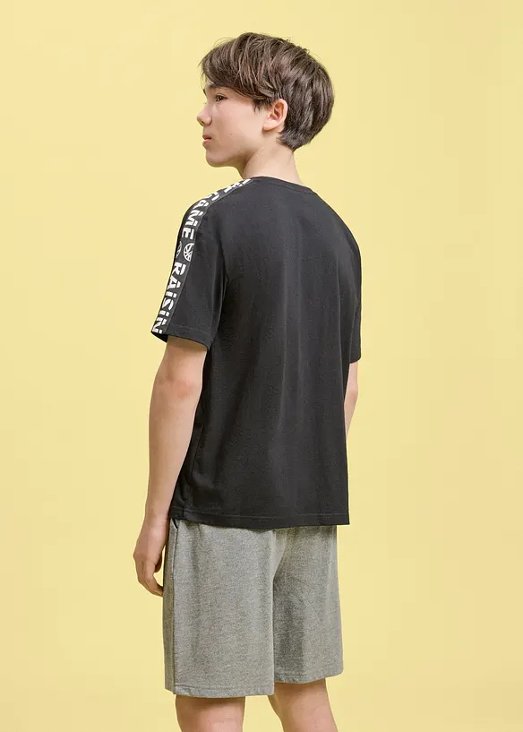 T-Shirt aus reiner Bio Baumwolle (2er Pack), bonprix