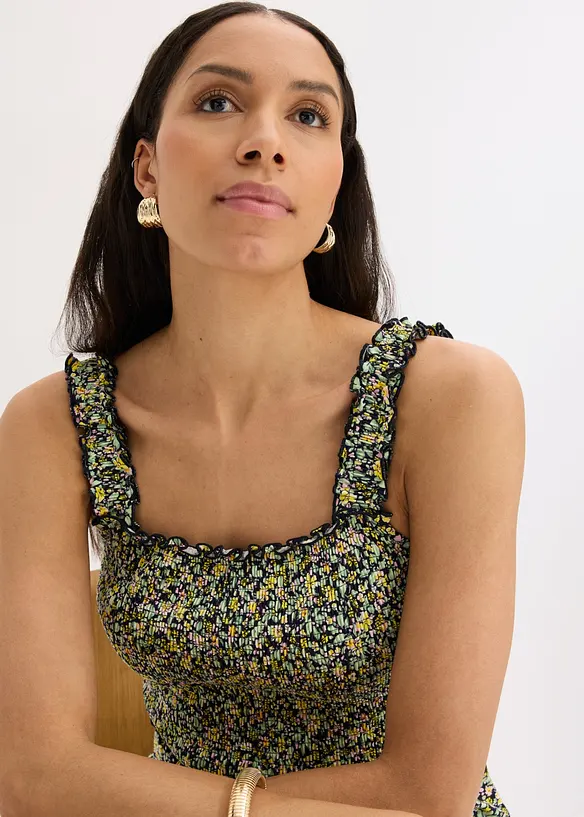 Jerseykleid aus flie&szlig;ender Viskose, bonprix