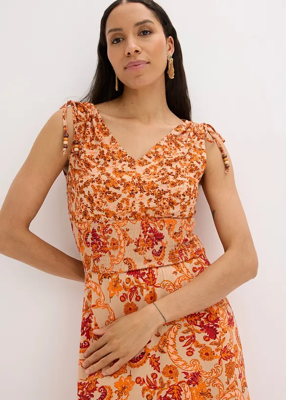 Jerseykleid aus flie&szlig;ender Viskose, bonprix
