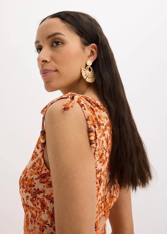 Jerseykleid aus flie&szlig;ender Viskose, bonprix