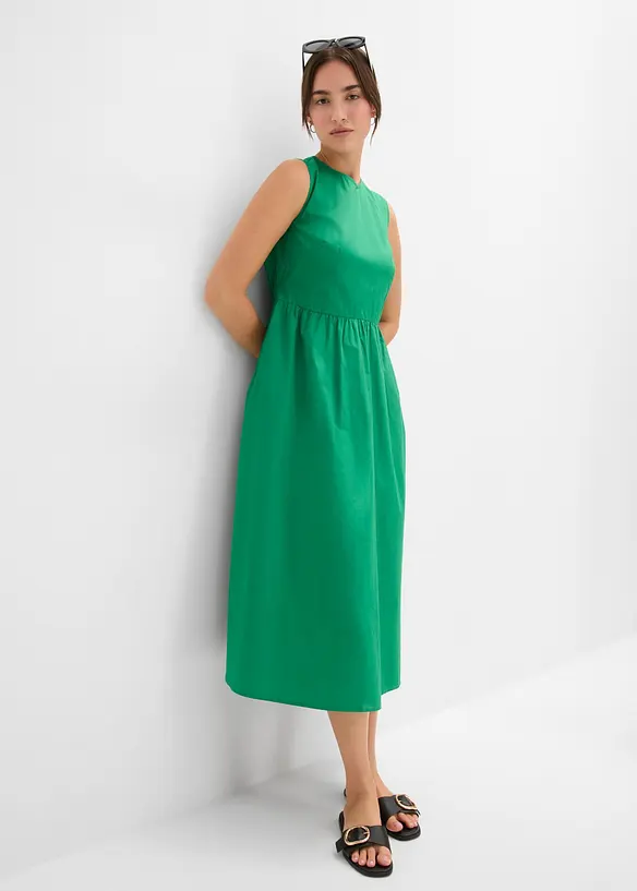 Midikleid aus reiner Bio-Baumwolle, bonprix