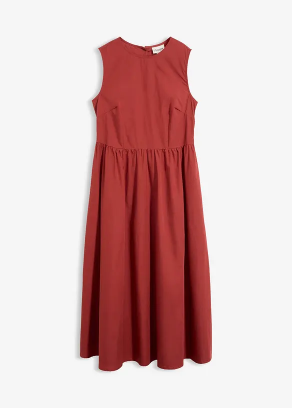Midikleid aus reiner Bio-Baumwolle, bonprix