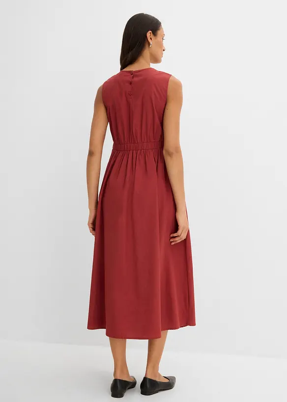 Midikleid aus reiner Bio-Baumwolle, bonprix