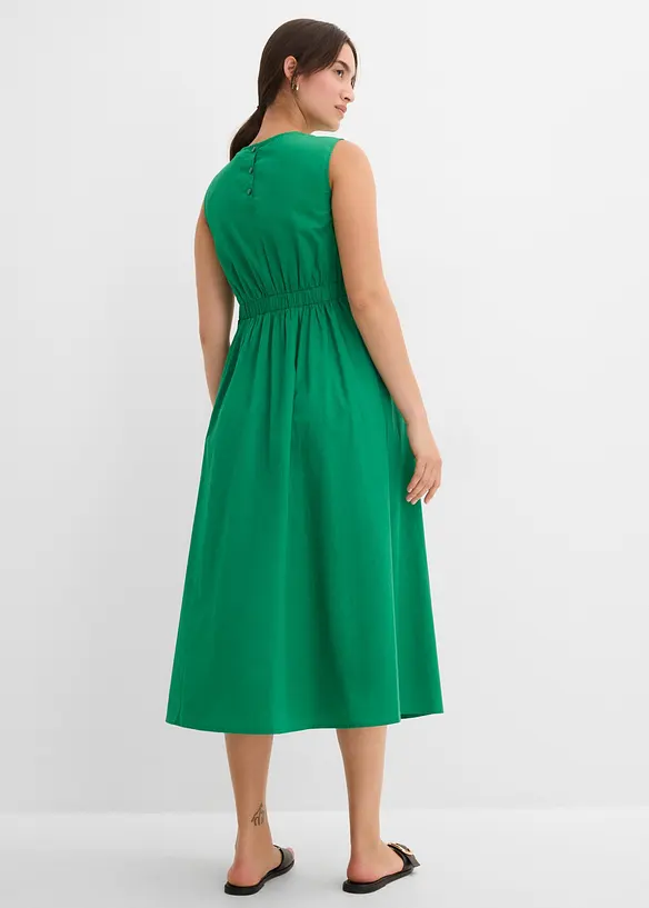 Midikleid aus reiner Bio-Baumwolle, bonprix