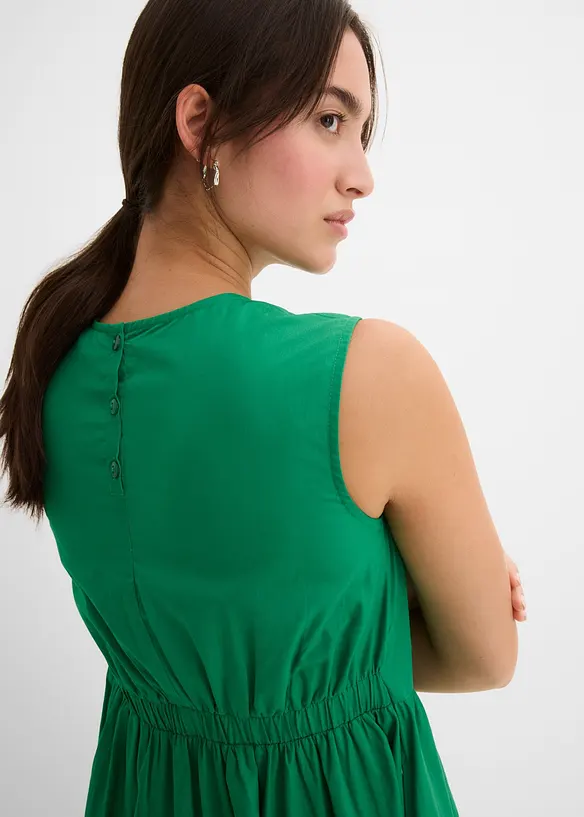 Midikleid aus reiner Bio-Baumwolle, bonprix