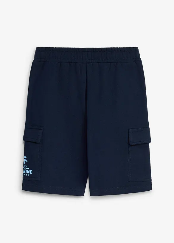 Bermuda sweat poches cargo 100% coton, bonprix