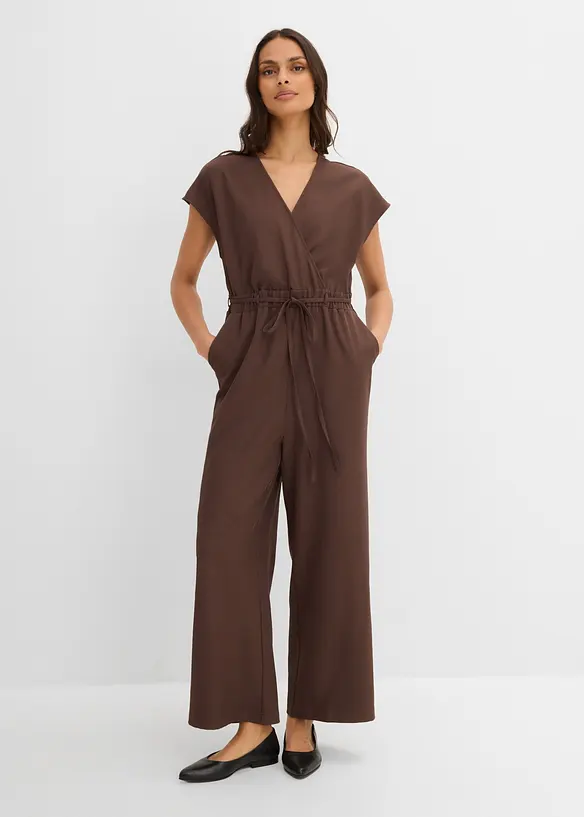 Kurzarm-Jumpsuit, bonprix