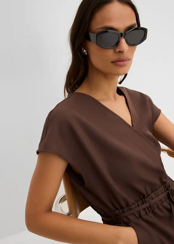 Kurzarm-Jumpsuit, bonprix