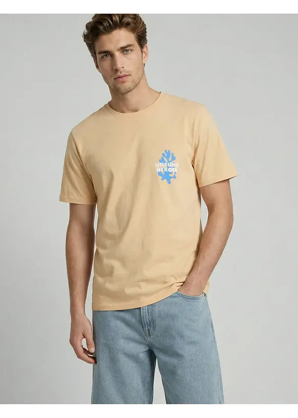 JJ REBEL T-Shirt aus reiner Baumwolle, JJ REBEL
