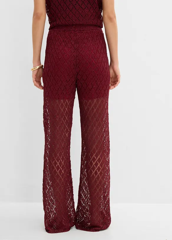Strickhose mit Pailletten, bonprix