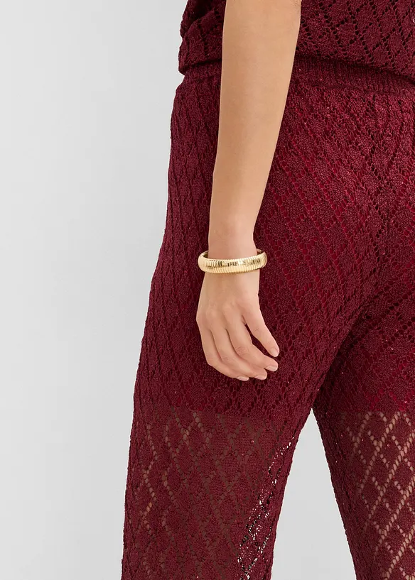 Strickhose mit Pailletten, bonprix