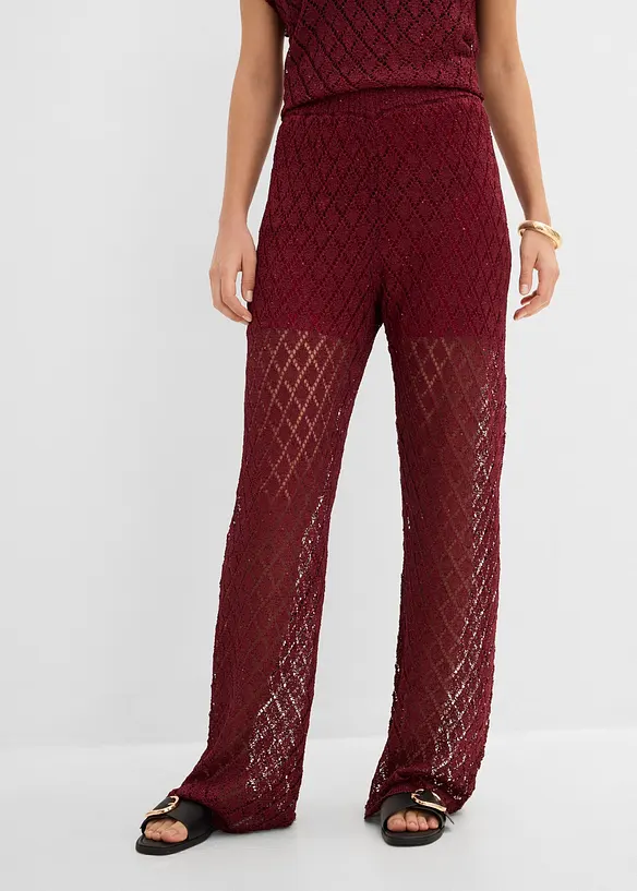 Strickhose mit Pailletten, bonprix
