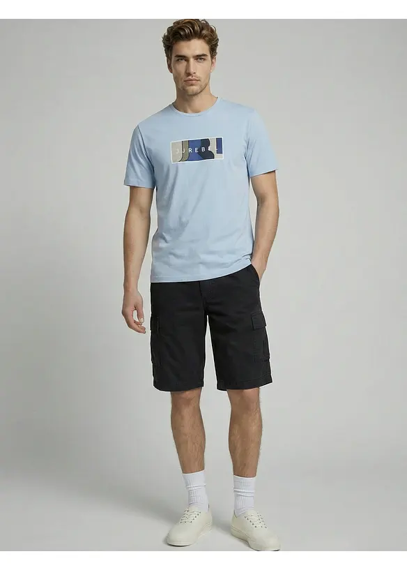 JJ REBEL T-Shirt aus reiner Baumwolle, JJ REBEL