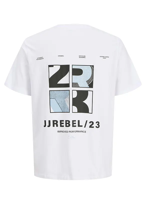 T-shirt JJ REBEL 100% coton, JJ REBEL