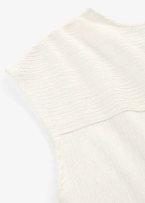 T-shirt en mati&egrave;re textur&eacute;e, bonprix