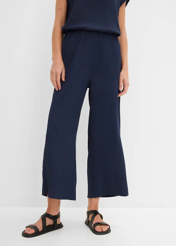 Culotte aus strukturiertem Material, bonprix