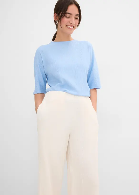 Culotte aus strukturiertem Material, bonprix