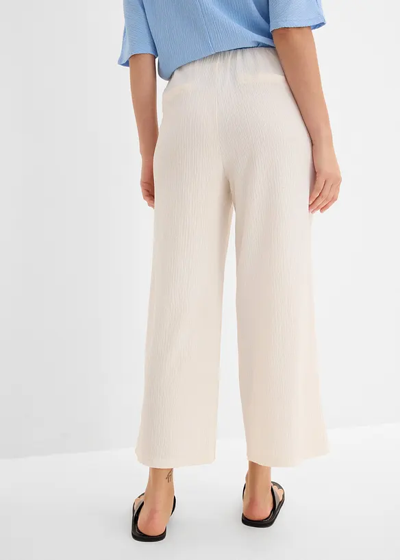 Culotte aus strukturiertem Material, bonprix