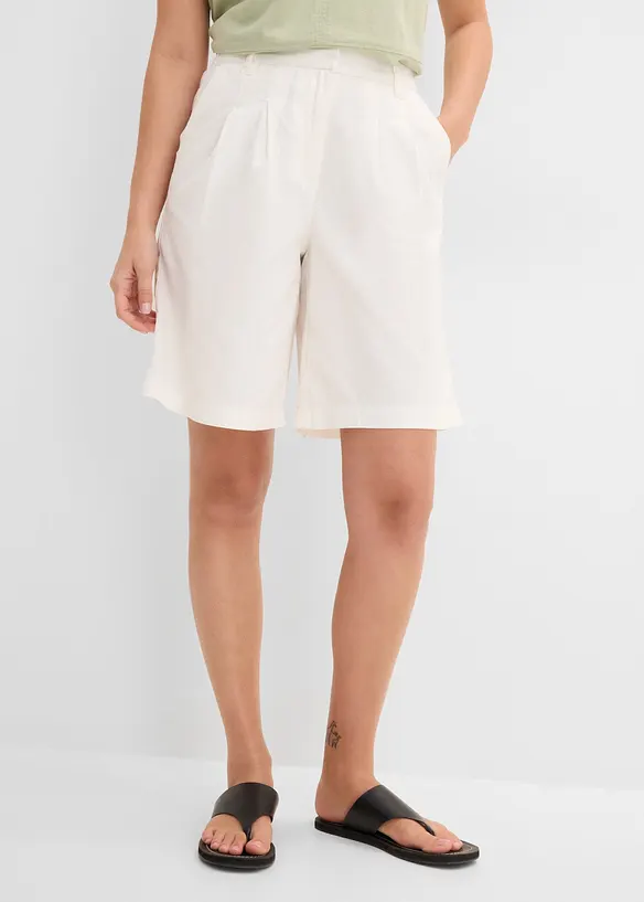 Marlene-Shorts aus Leinen-Viskose-Mix, bonprix