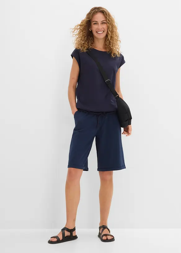 Bermuda sweat 100% coton, bonprix