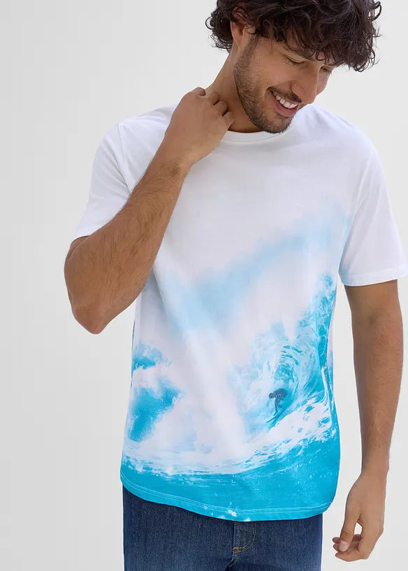 T-Shirt aus reiner Bio-Baumwolle, bonprix