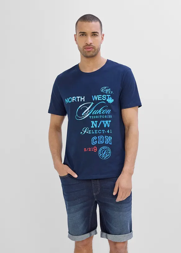 T-Shirt aus reiner Bio-Baumwolle, bonprix