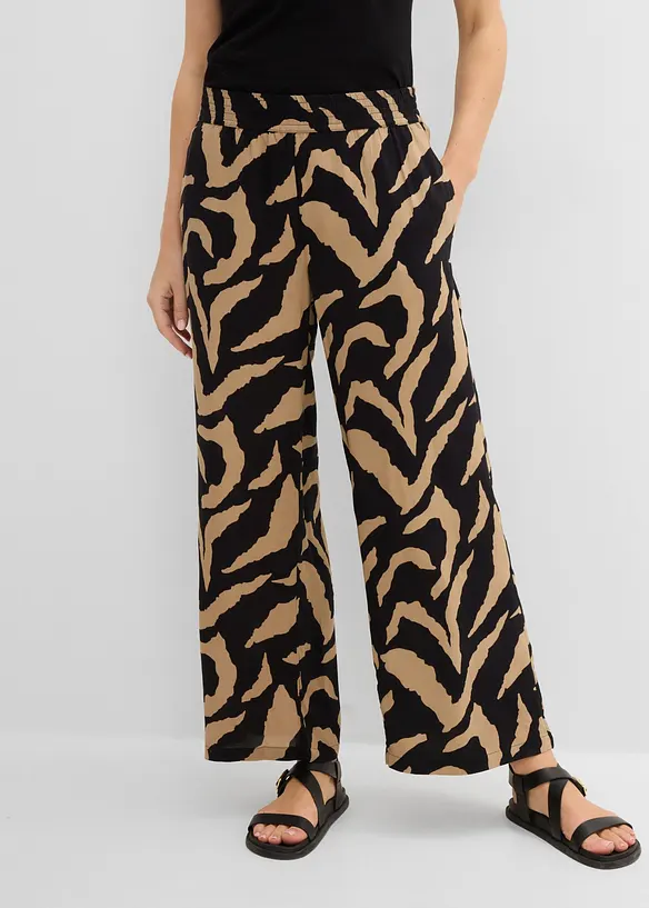 Marlenehose aus softem Viskose-Mix, bonprix