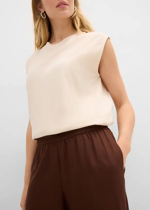 Marlenehose aus softem Viskose-Mix, bonprix