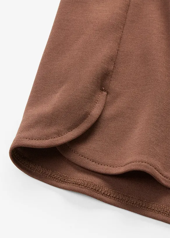 Bermuda taille extensible en mati&egrave;re douce, bonprix