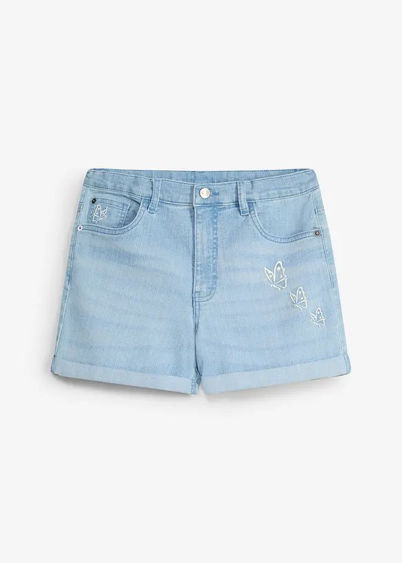 Short en jean, taille mi-haute, bonprix
