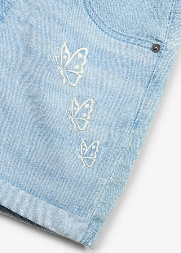 Short en jean, taille mi-haute, bonprix