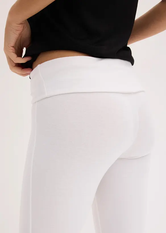 Lot de 2 leggings corsaire avec strass, bonprix