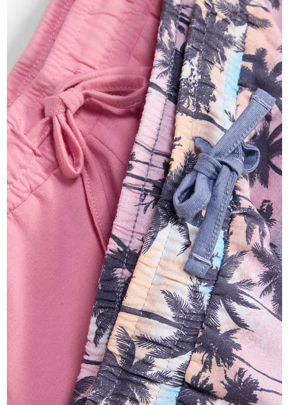 Lot de 2&nbsp;shorts en jersey 100% coton, bonprix