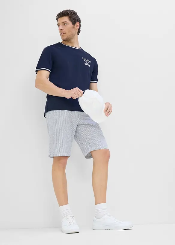 Piqu&eacute;-T-Shirt aus reiner Bio-Baumwolle, bonprix