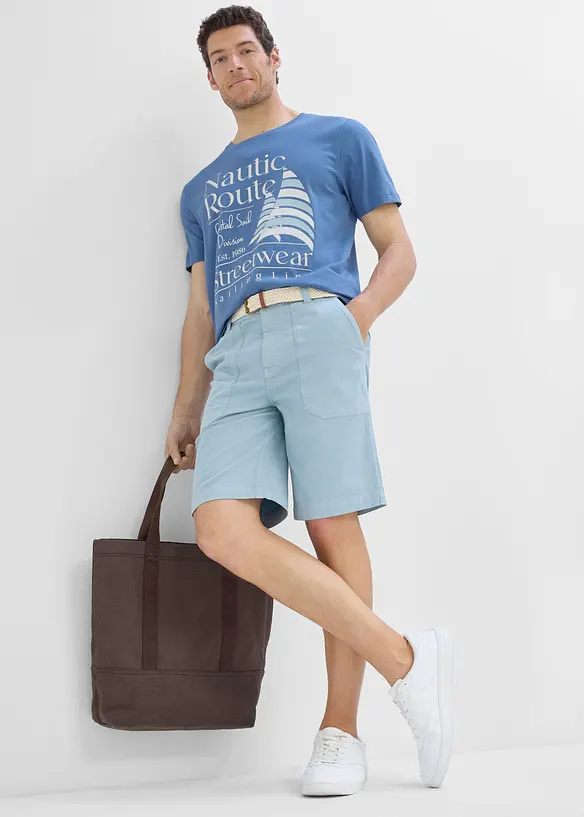 T-Shirt aus reiner Bio-Baumwolle (2er Pack), bonprix