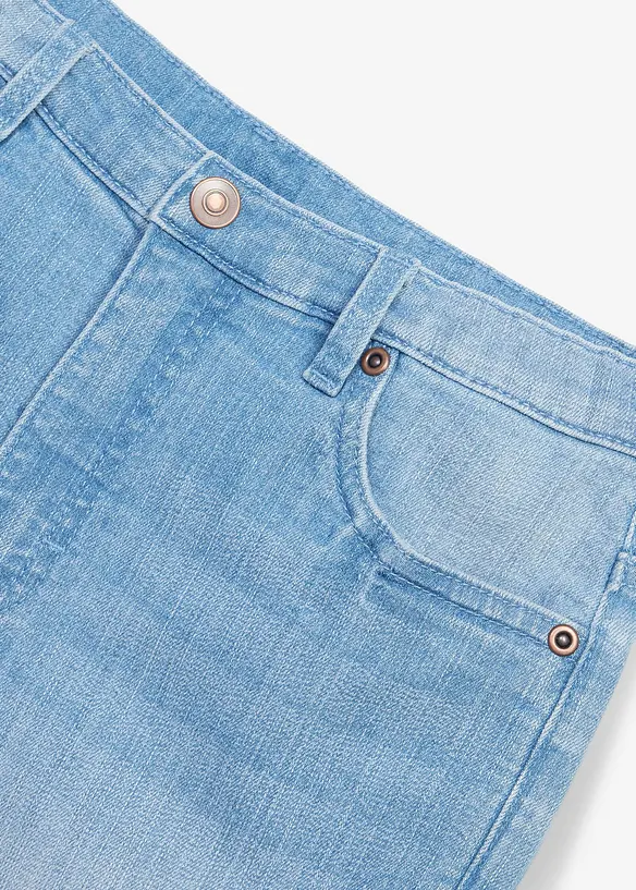 Short en jean, taille mi-haute, bonprix